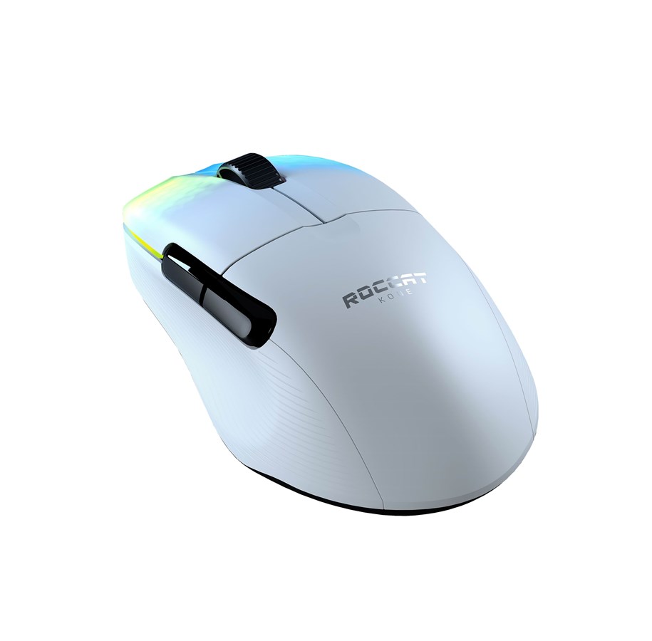 Mus - ROCCAT KONE PRO AIR - Gaming Mus - Optisk - 5 knapper - Hvid - ROC-11-415-02