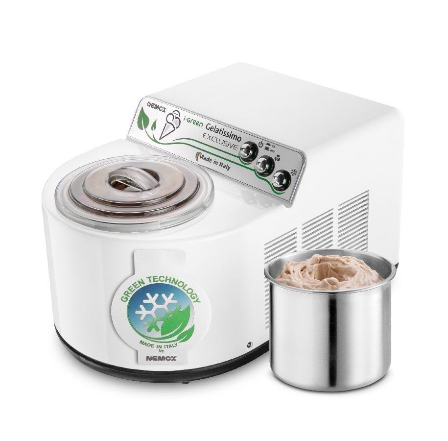 Ismaskine - Nemox Ismaskine Gelatissimo Exclusive I-Green White - 16514