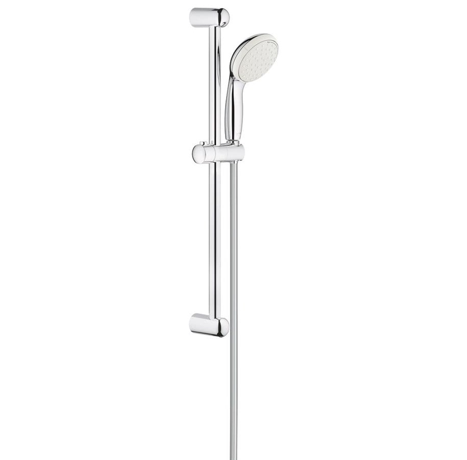 Brus og monteringstilbehør	 - Grohe Tempesta 100 brusesæt, 2 stråletyper, krom - 27598001