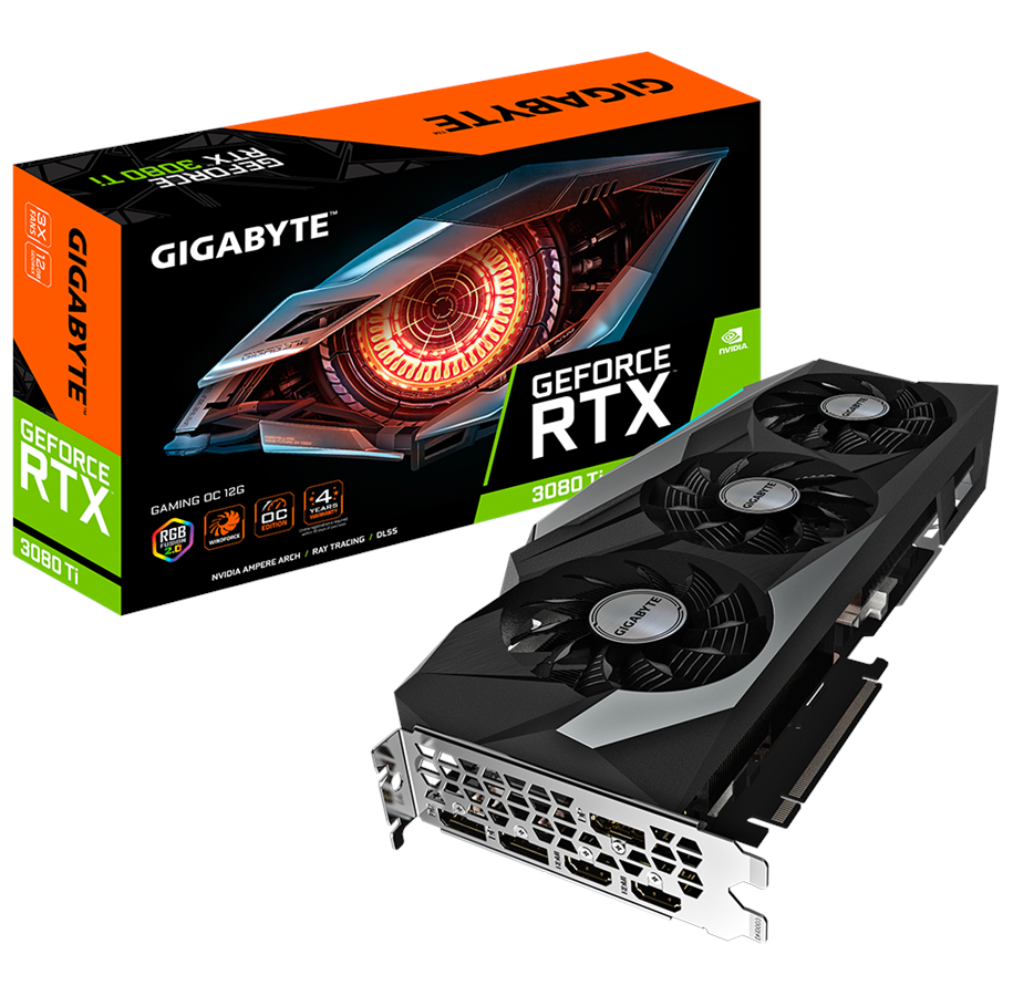 Grafikkort - GIGABYTE GeForce RTX 3080 Ti GAMING OC - 12GB GDDR6X RAM - Grafikkort - GV-N308TGAMING OC-12GD
