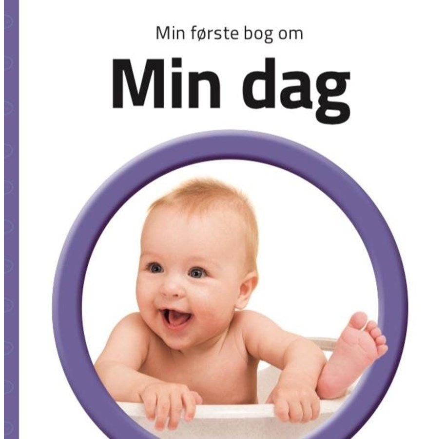 Børnebøger - Min første bog om Min dag - Børnebog - Papbog *DEMO* - 9788742510445