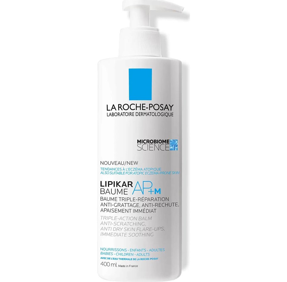 Kropspleje - La Roche-Posay Lipikar Baume AP+M Body Moisturizer w/Pump 400ml - 3337875696548