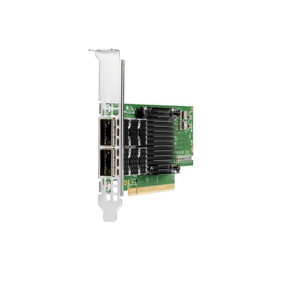 Netværksadapter (netkort, printserver mv.) - HP E InfiniBand HDR100/Ethernet 100Gb 2-port 940QSFP56 - P06251-B21