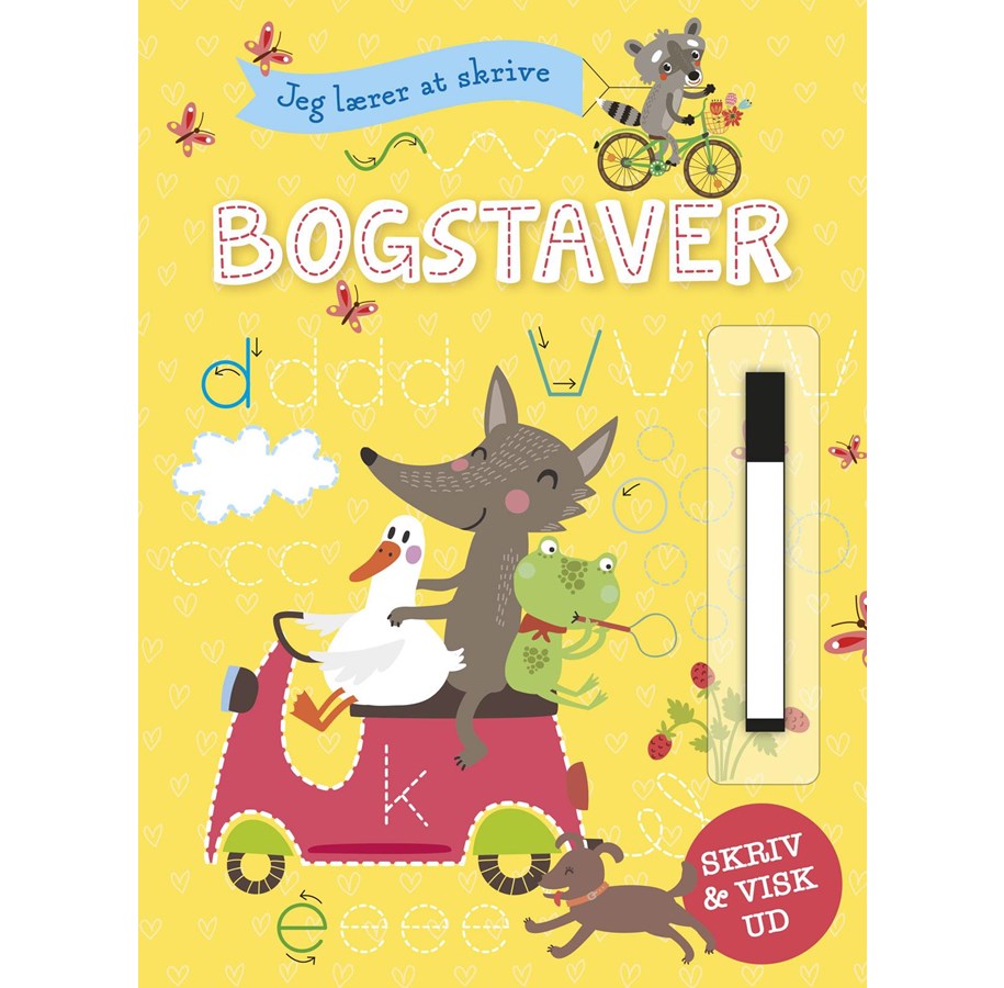 Hobby - Jeg lærer at skrive bogstaver - Hobby - Hæftet - 9788772055596