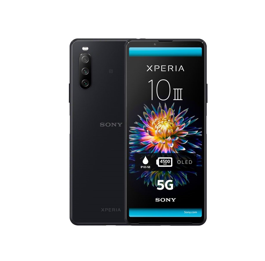 Mobil - Sony Xperia 10 III 5G 128GB - Black - XQBT52C2B.EEAC