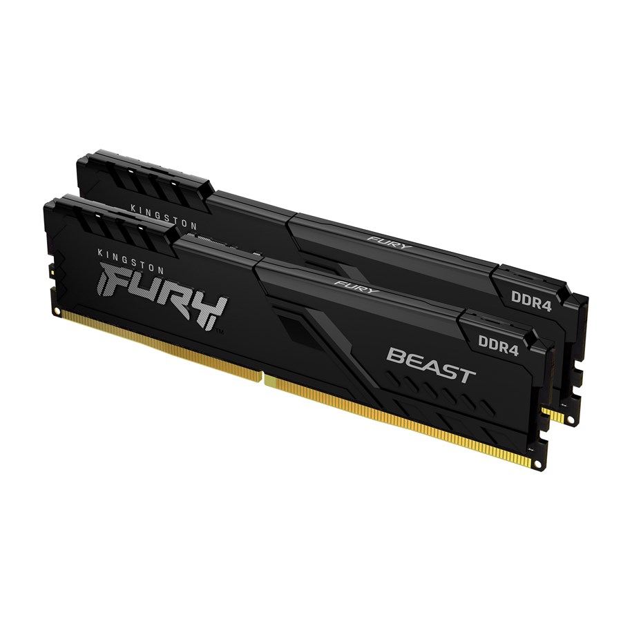 RAM - Kingston FURY Beast DDR4-2666 C16 DC - 16GB - KF426C16BBK2/16