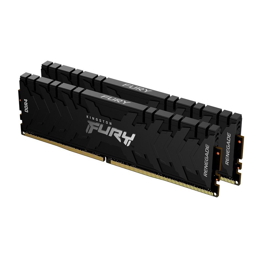 RAM - Kingston FURY Renegade DDR4-3600 - 32GB - CL16 - Dual Channel (2 pcs) - Intel XMP - Sort - KF436C16RB1K2/32
