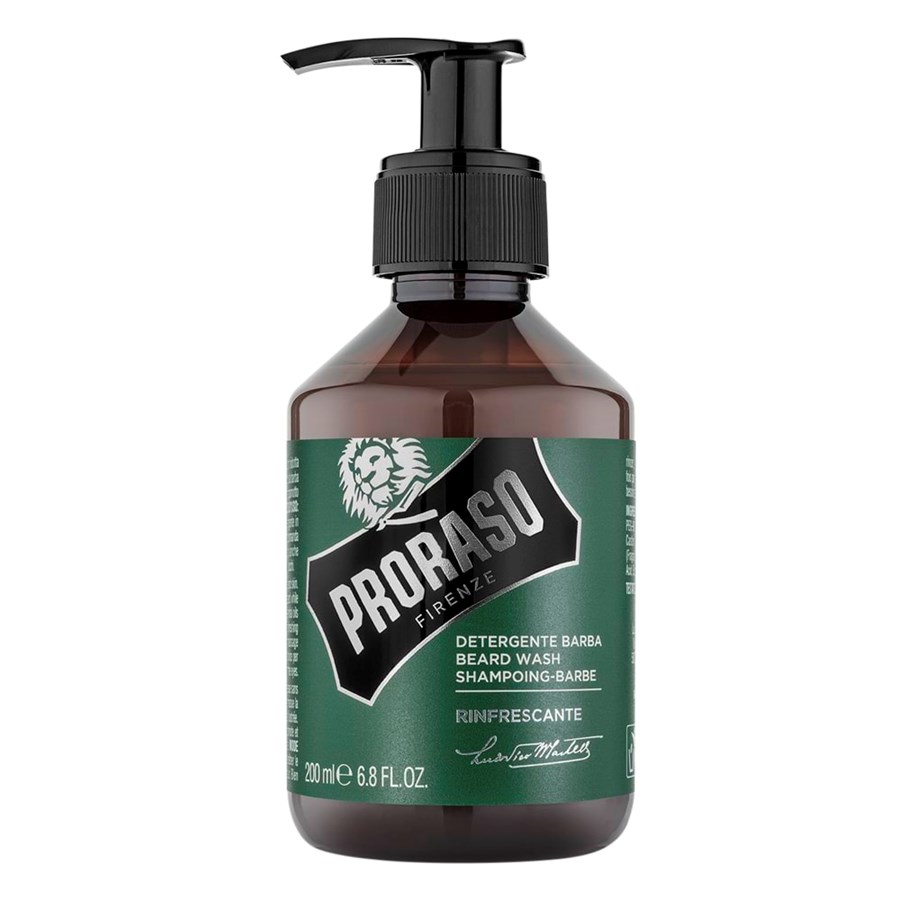 Ansigtspleje - PRORASO Beard shampoo Refreshing - 200 ml. - 400753