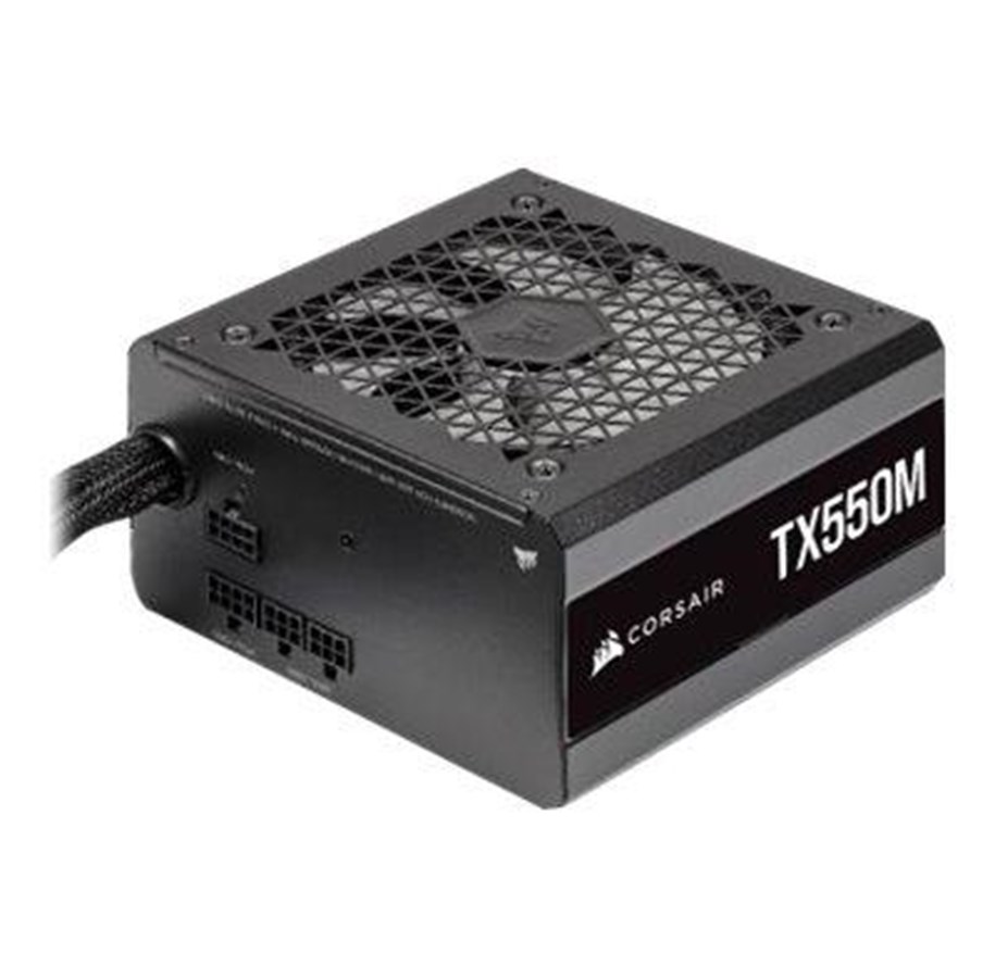 Strømforsyning - Corsair TX-M Series TX550M Strømforsyning - 550 Watt - 120 mm - ATX - 80 Plus Gold certified - CP-9020228-EU