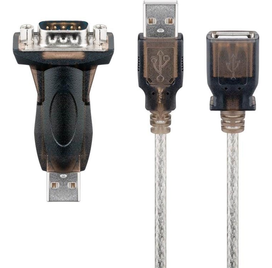 Skærmkabel - Pro USB serial RS232 converter mini Transparent - 4040849954368