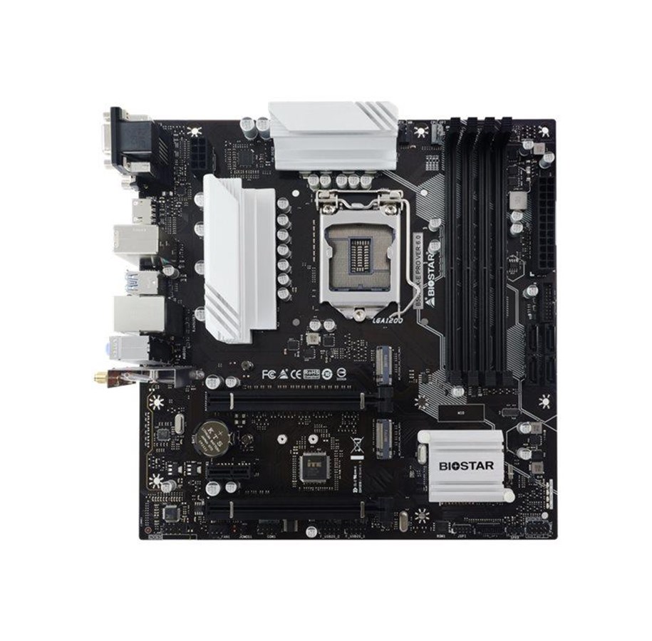 Bundkort - BIOSTAR B560MX-E PRO - motherboard - micro ATX - LGA1200 Socket - B560 Bundkort - Intel B560 - Intel LGA1200 socket - DDR4 RAM - Micro-ATX - B560MX/E PRO