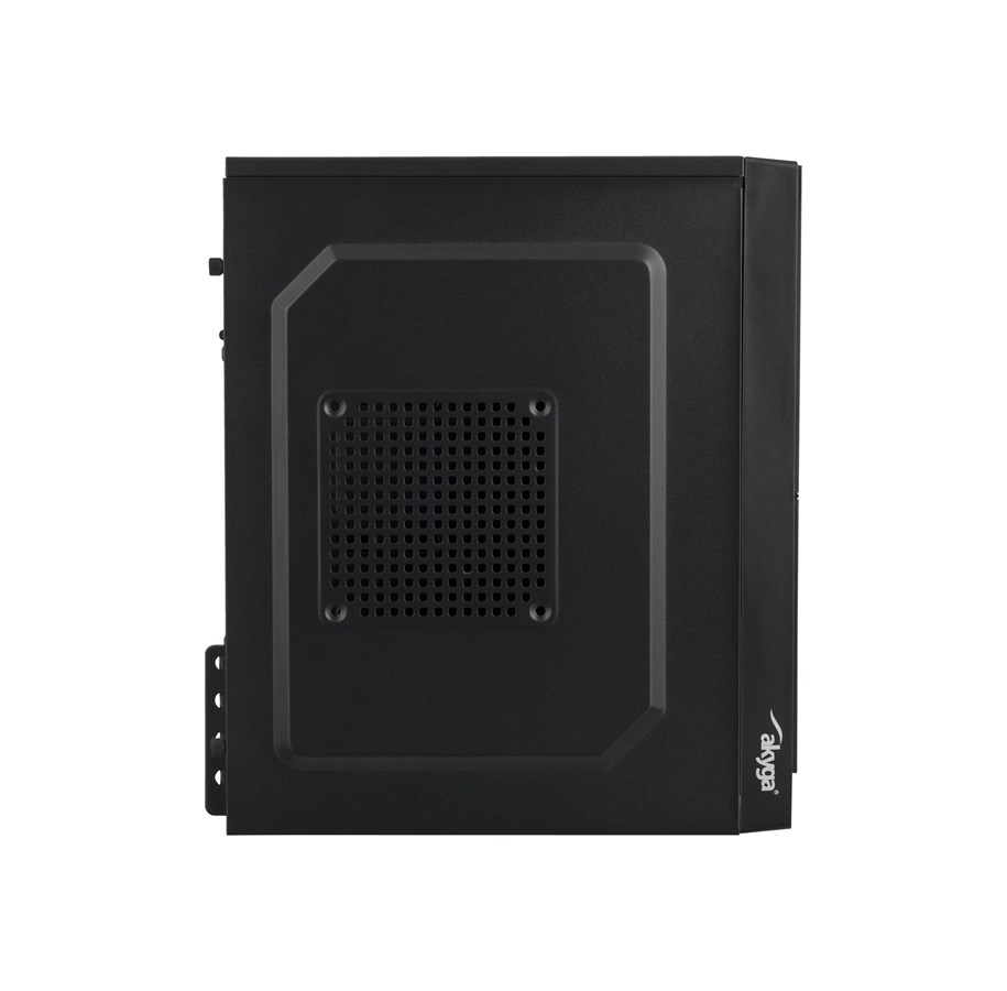 Boîtier PC Micro Tower Akyga AK35BK Noir - Format Micro ATX, Mini ITX, 3 Emplacements Disques, 250 Mm Carte Graphique - 3