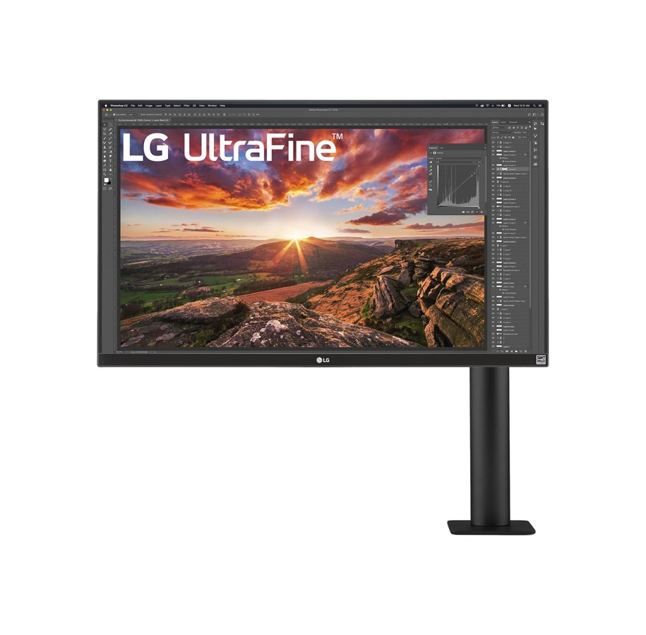 Skærm - 27" LG UltraFine Ergo 27UN880-B 4K UHD USB 60W Hub Speakers - 27UN880-B
