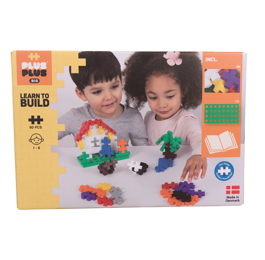 Konstruktionslegetøj - Plus-Plus BIG Learn to Build - 3288