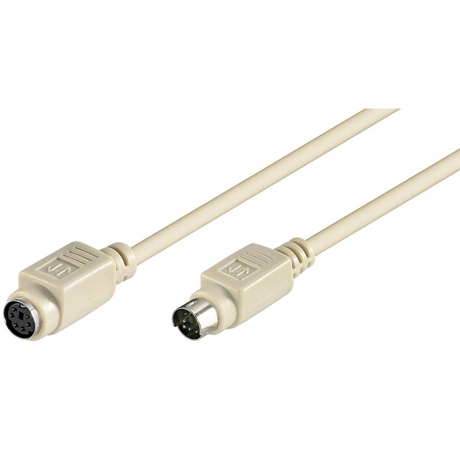 PS/2 kabel - Pro PS/2 keyboard and mouse extension cable - 4040849333996
