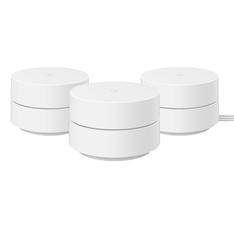 Netværksudstyr & Forlænger til trådløs - Google Wifi 2021 3-Pack - GA02434-NO