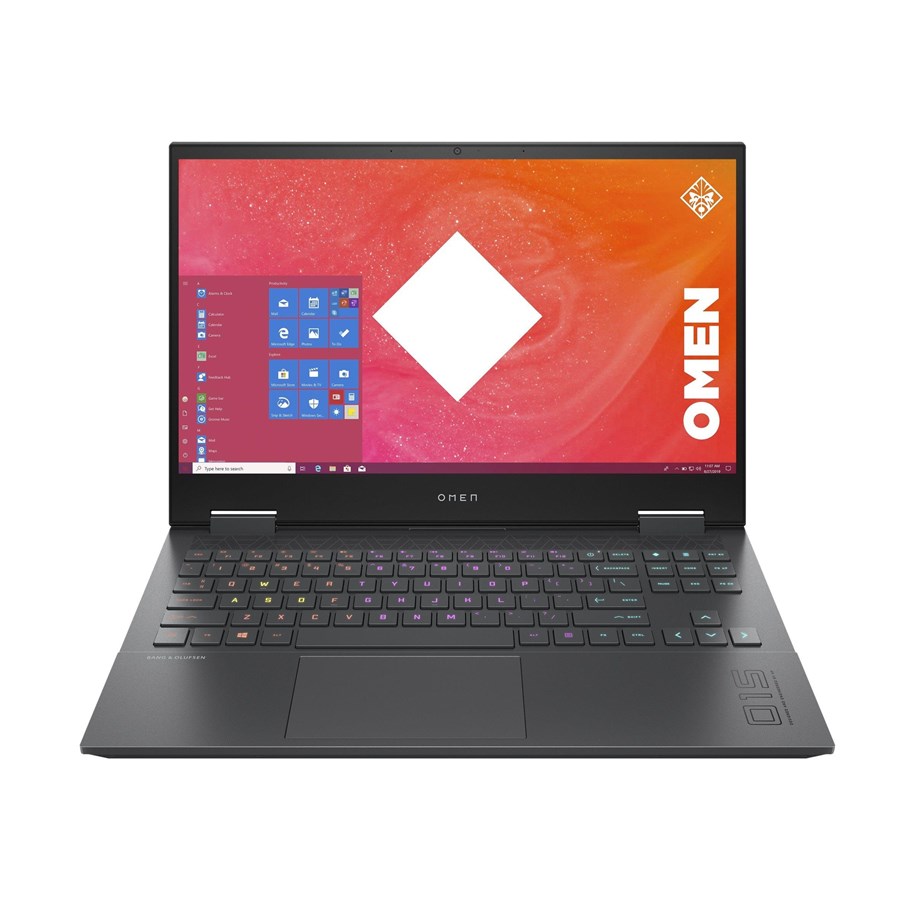 Bærbar - HP OMEN 15-en0005no - Ryzen 5 4600H & 144Hz - 2R2B6EA#UUW