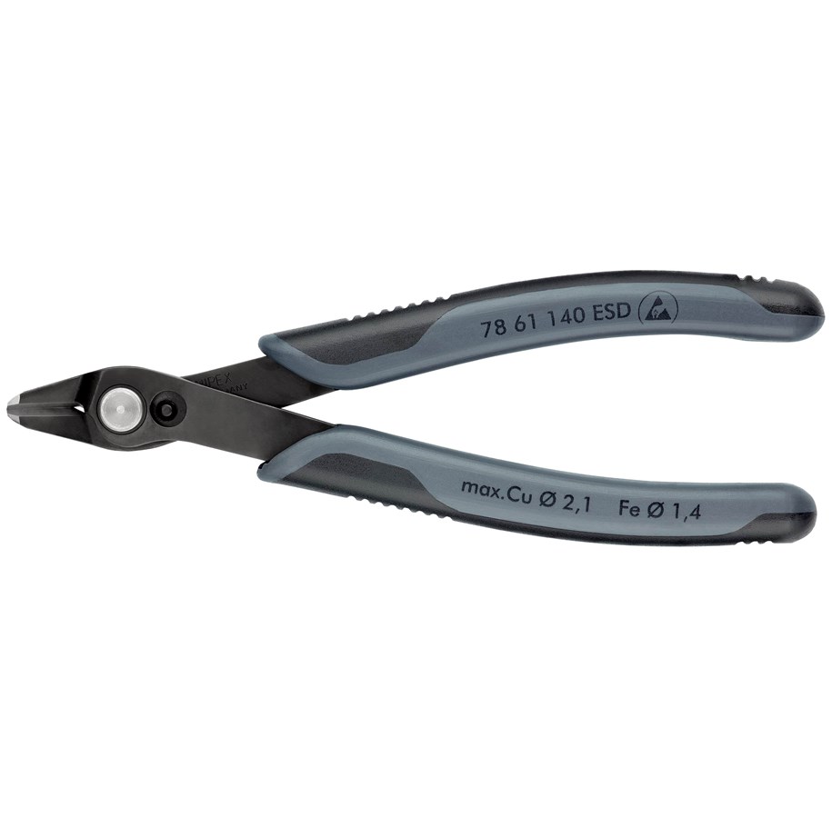 Håndværktøj  - KNIPEX Electronic Super Knips® XL ESD - 78 61 140 ESDSB