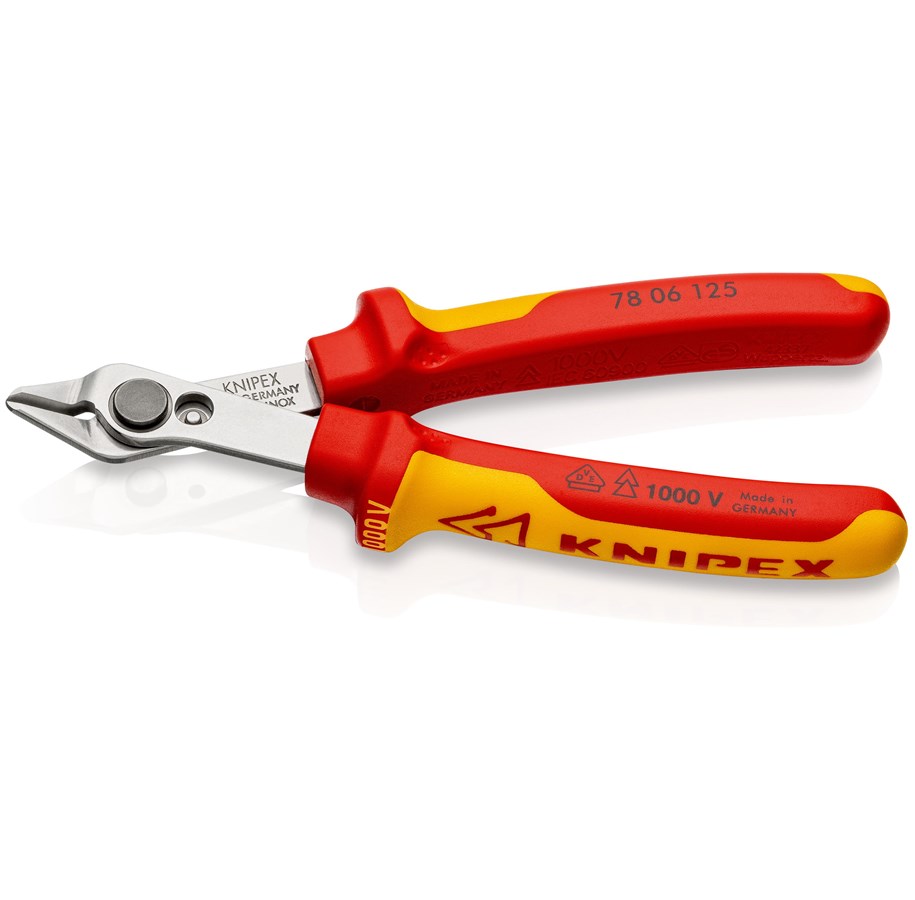 Håndværktøj  - KNIPEX Electronic Super Knips® VDE - 78 06 125 SB