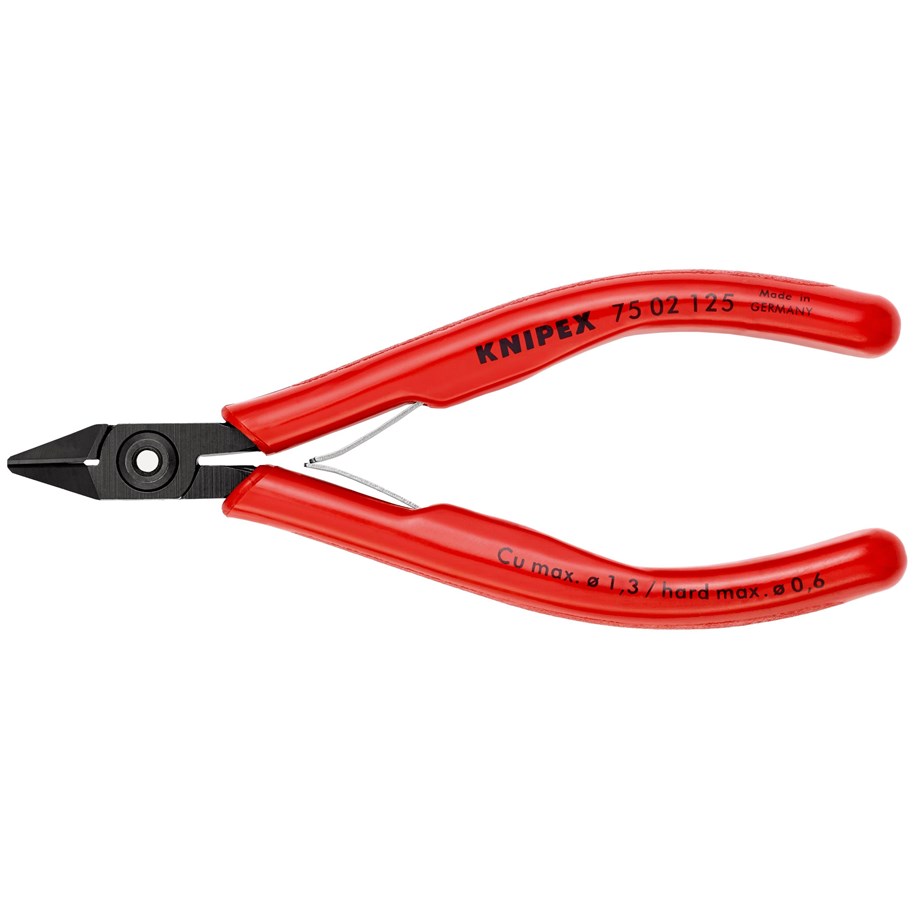 Håndværktøj  - KNIPEX Elektronik-skævbider - 75 02 125 SB