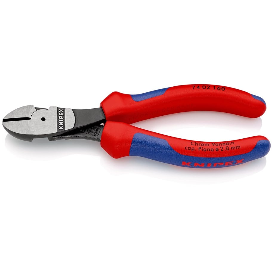 Håndværktøj  - KNIPEX Kraft-skævbider - 74 02 160 SB