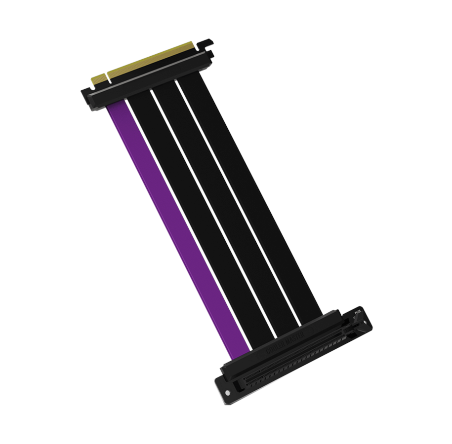 Kabinet Tilbehør - Cooler Master Riser Cable PCIe 4.0 x16 - 20cm - MCA-U000C-KPCI40-200