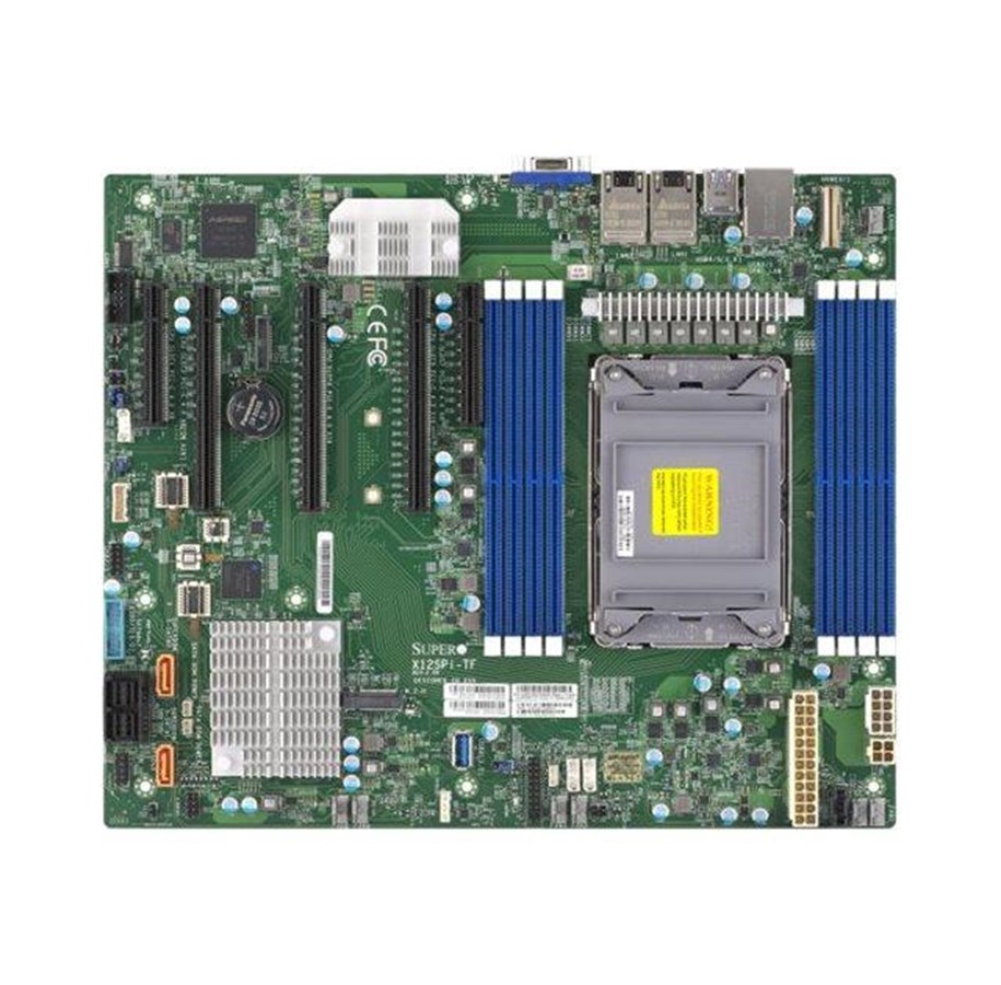 Bundkort - Supermicro X12SPi-TF Bundkort - Intel C621 - Intel LGA4189 - DDR4 RAM - ATX - MBD-X12SPi-TF-O