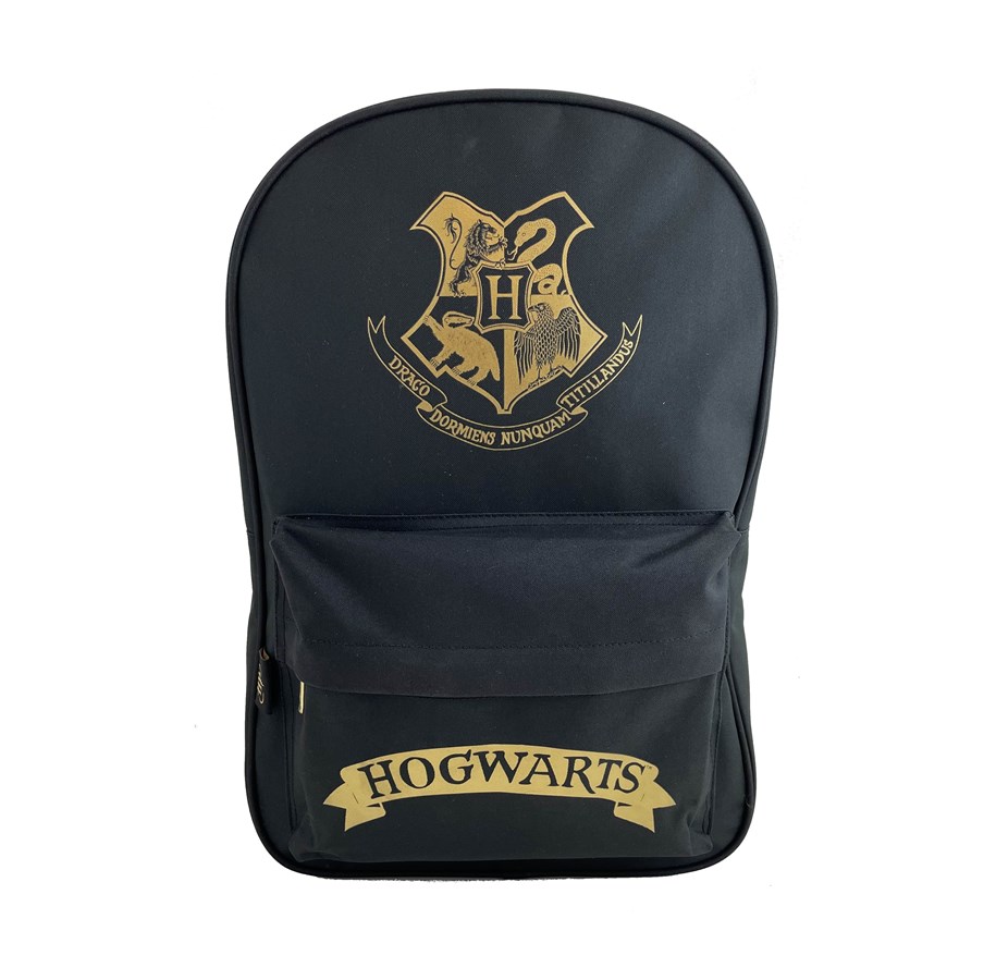 Skole - Euromic Harry Potter HP Hogwarts Classic backpack black 39.5 x 27 x 11 cm 100% polyester - 0592090-SLHP279