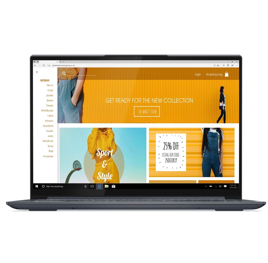 Bærbar - Lenovo Yoga Slim 7 Pro 14ACH5 14" - Ryzen 5 5600H - 16GB - 512GB - Win 11 HOME - 82MS00CXMX