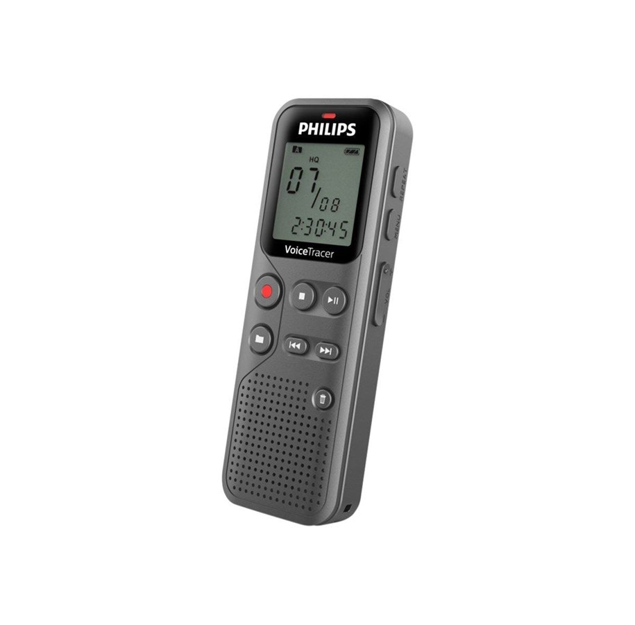 MP3 Afspiller & Stemmeoptager - Philips Voice Tracer - MP3-Afspiller 8 GB - DVT1120