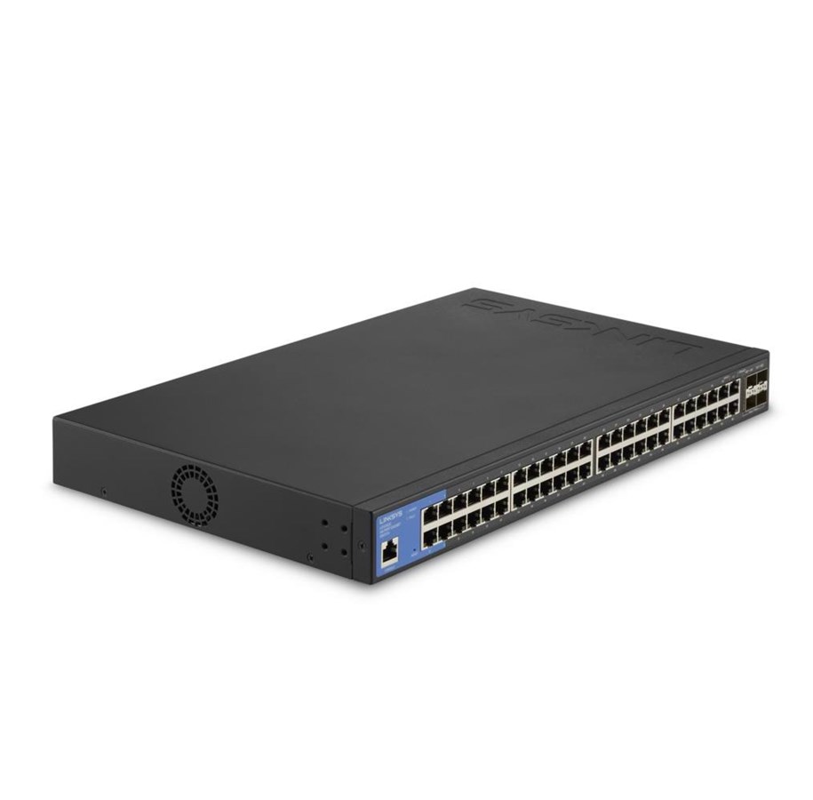 Switch - Linksys LGS352C 48-Port Managed Gigabit Ethernet Switch with 4 10G SFP+ Uplinks - LGS352C-EU