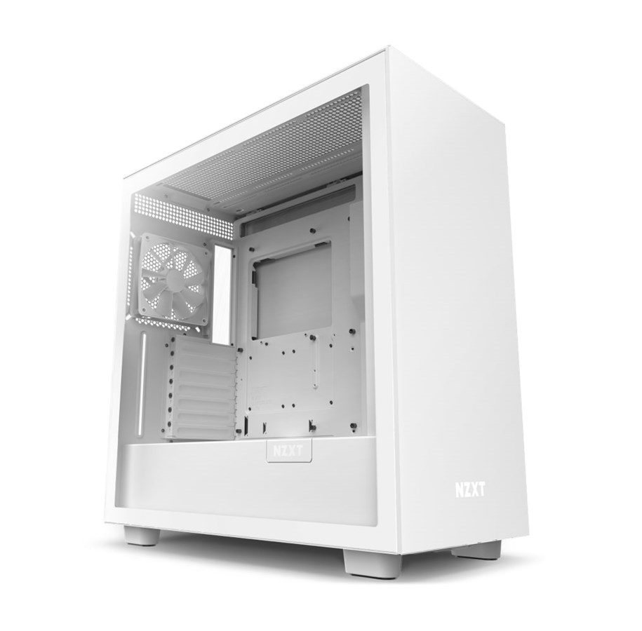 Kabinet - NZXT H7 Matte White - Kabinet - Miditower - Hvid - CM-H71BW-01