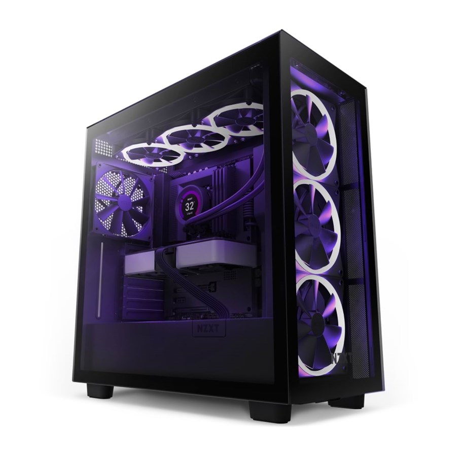 Kabinet - NZXT H7 Elite Matte Black - Kabinet - Miditower - Sort - CM-H71EB-01