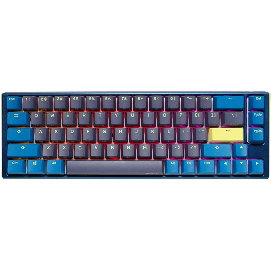 Tastatur - Ducky One 3 Daybreak SF 65% MX Red - ND - Gaming Tastatur - Uden Numpad - Nordisk - Blå - DKON2167ST-RFIPDDBBHHC1