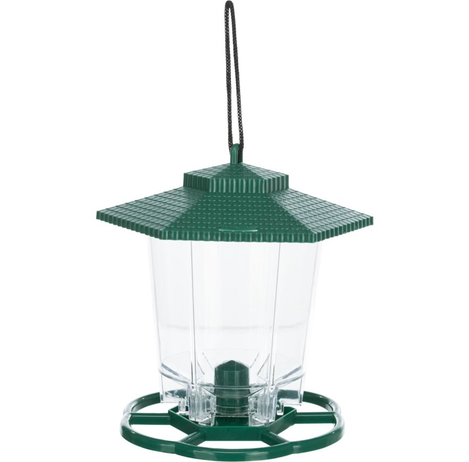 Fuglebure, huse & tilbehør - Trixie Foderlanterne Udendørs Fuglefoderautomat 300ml 17cm - TX5457
