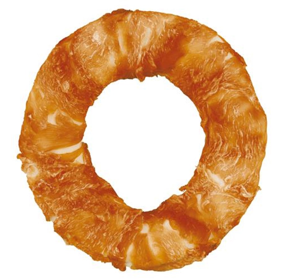Hunde - Trixie Denta Fun Chicken Chewing Ring 20cm 225g - TX31331