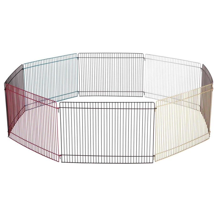 Kanin & gnaver - Trixie Indendørs Løbegård Lakeret Metal Smådyr Mus Hamstere 8x 34x23cm - TX6247