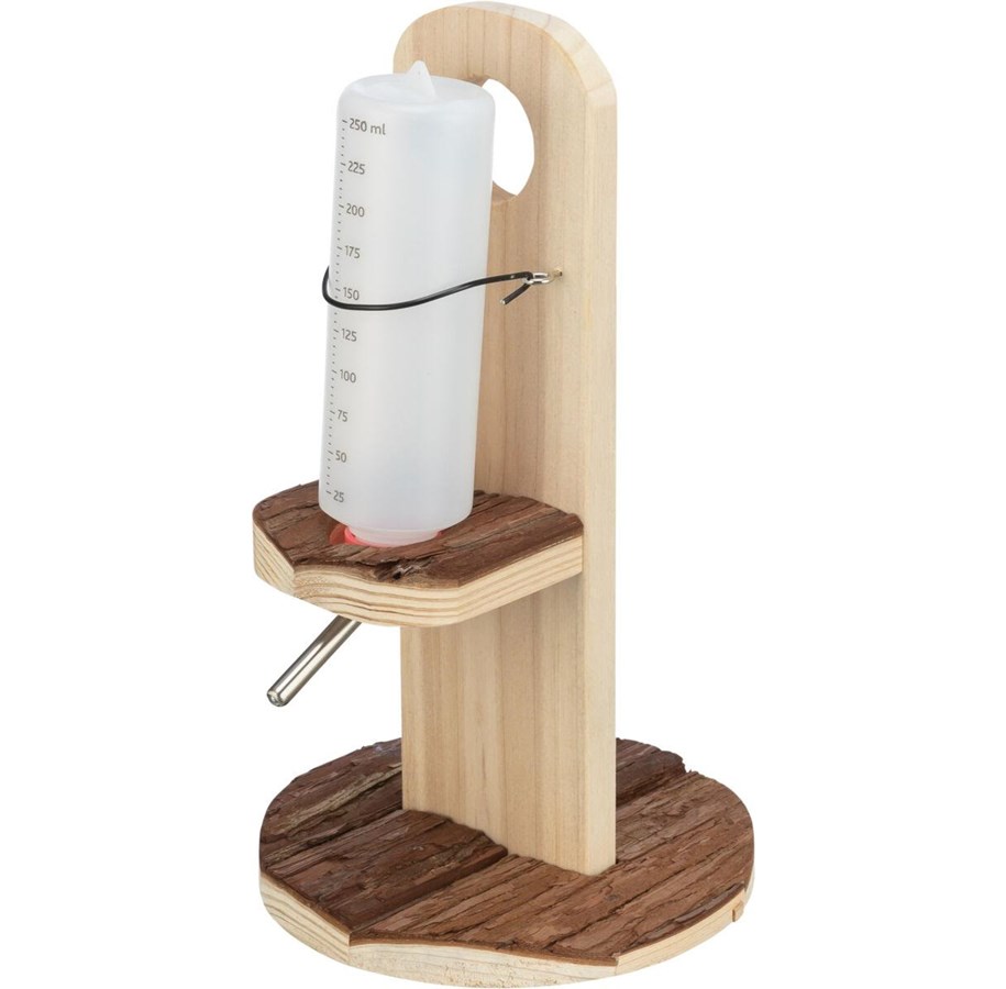 Gnavere - Trixie Fritstående træ-vandflaskeholder - TX62126