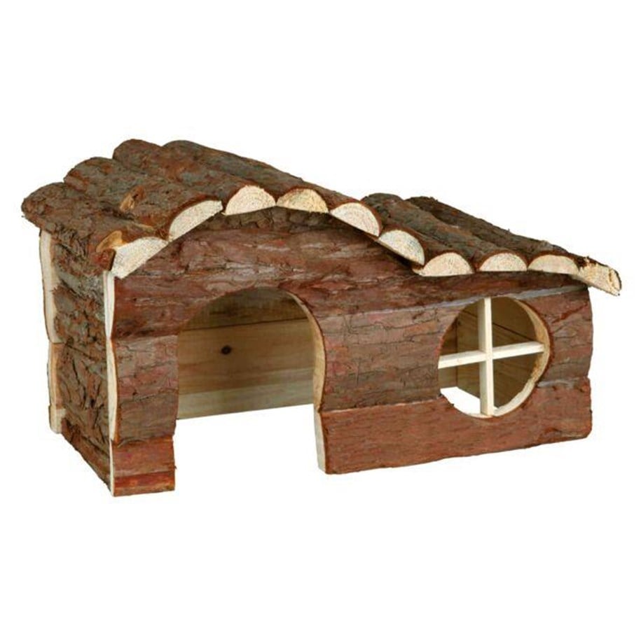 Gnavere - Trixie House Hanna Natural Wooden Shelter Small Animals 31x19x19cm - TX62052