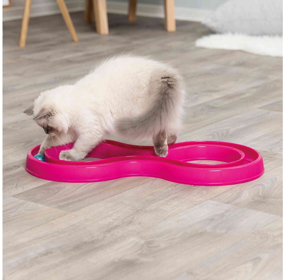 Katte - Trixie Interaktivt Kattelegetøj Blinkende Boldbane - 41413