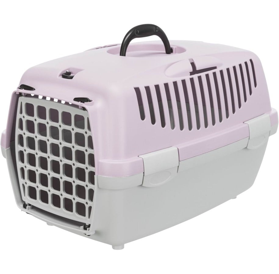 Katte - Trixie Transport Box Capri 1 Light Grey/Light Lilac XS 32x31x48cm Up to 6kg - TX39813