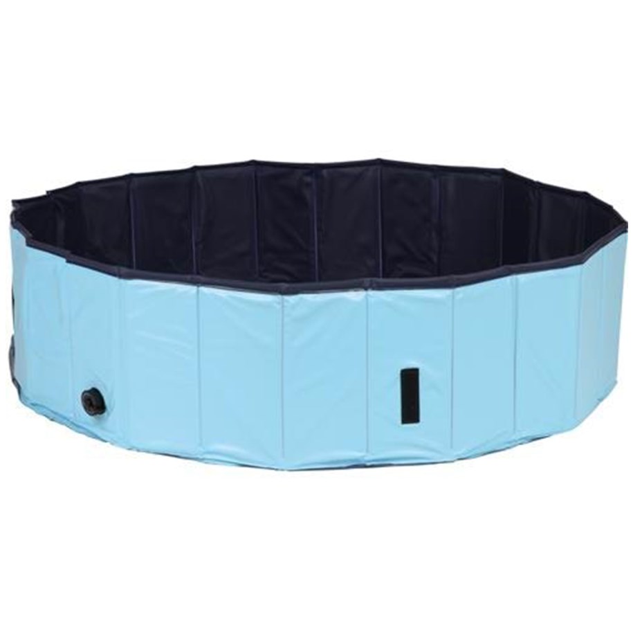 Hunde - Trixie Dog pool ø 120 × 30 cm light blue/blue - TX39482