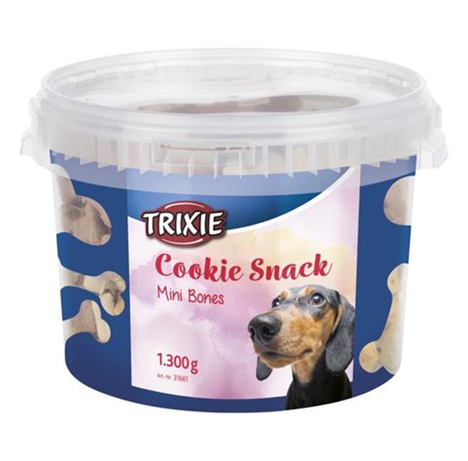 Hunde - Trixie Cookie Snack Mini Bones 1.3 kg - TX31661