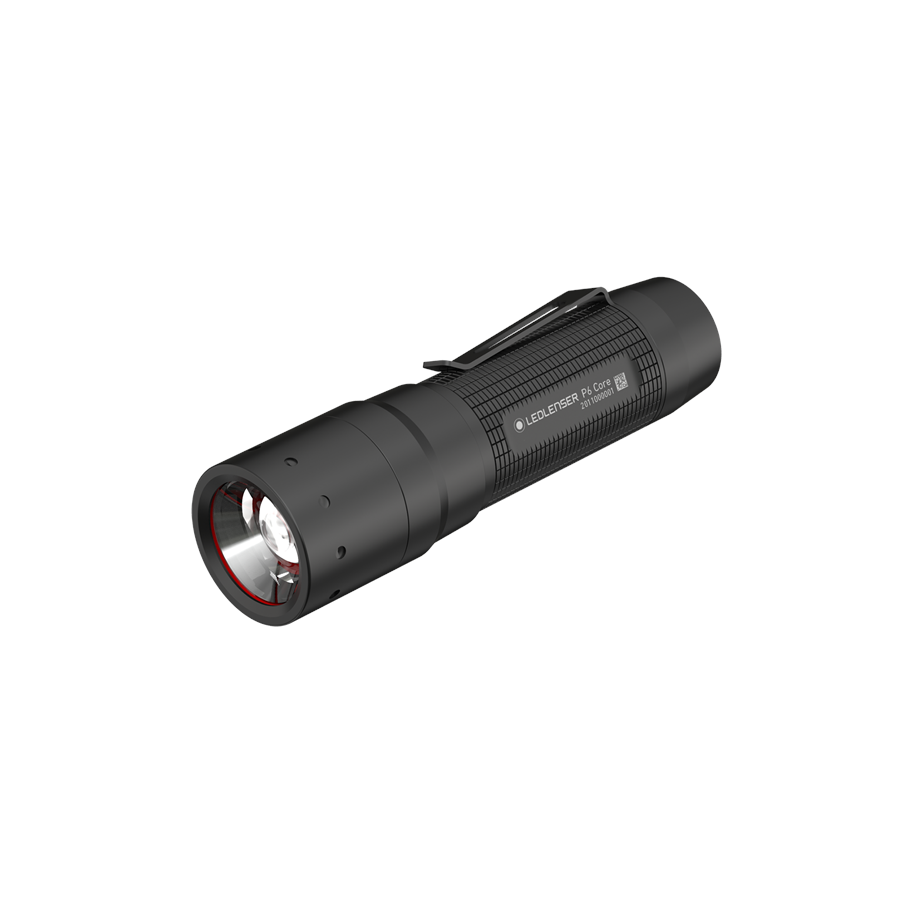 Lommelygter og pandelamper - Ledlenser P6 Core lommelygte, 300 lumen, sort - 502600