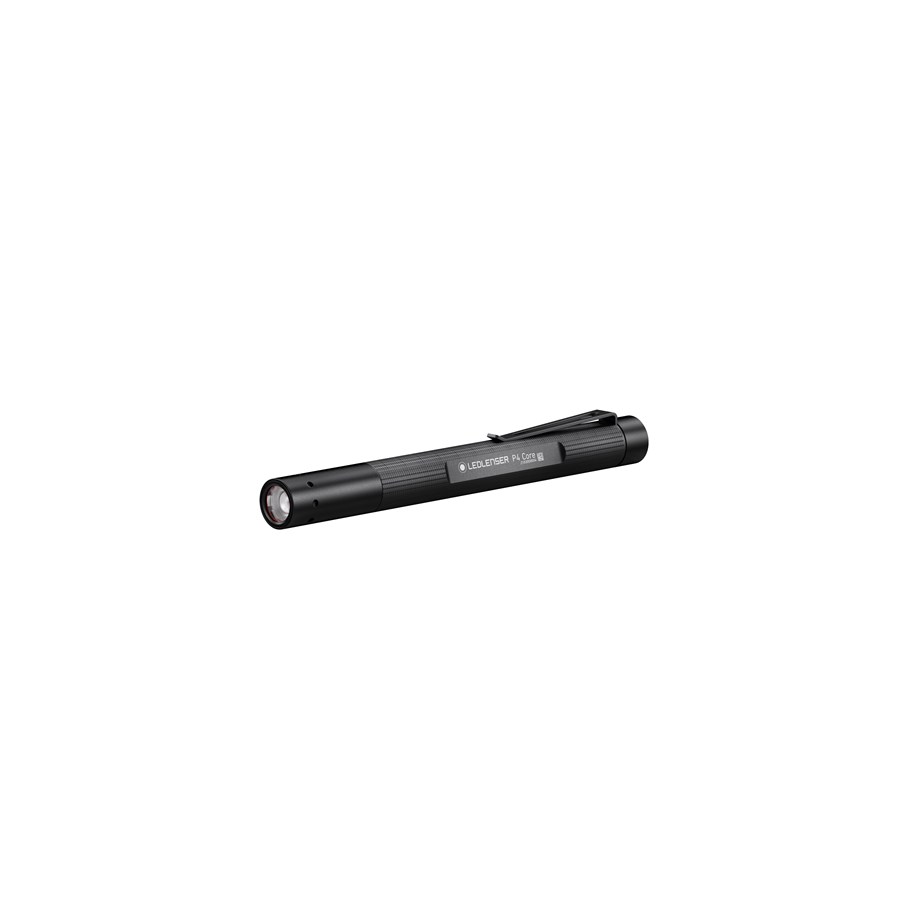 Lommelygter og pandelamper - Ledlenser P4 Core lommelygte, 120 lumen, sort - 502598