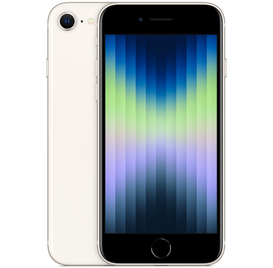 Mobil - Apple iPhone SE (2022) 5G 256GB - Starlight - MMXN3QN/A