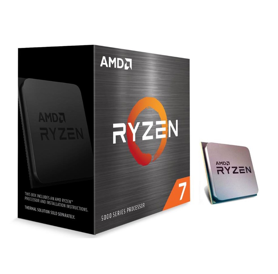 CPU - AMD Ryzen 7 5800X3D CPU - 8 kerner - 3.4 GHz - AMD AM4 - AMD Boxed (uden køler) - 100-100000651WOF