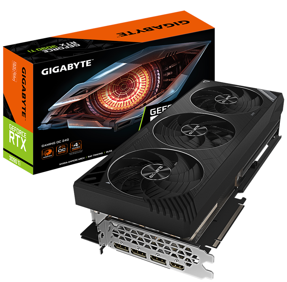 Grafikkort - GIGABYTE GeForce RTX 3090 Ti GAMING OC - 24GB GDDR6X RAM - Grafikkort - GV-N309TGAMING OC-24GD
