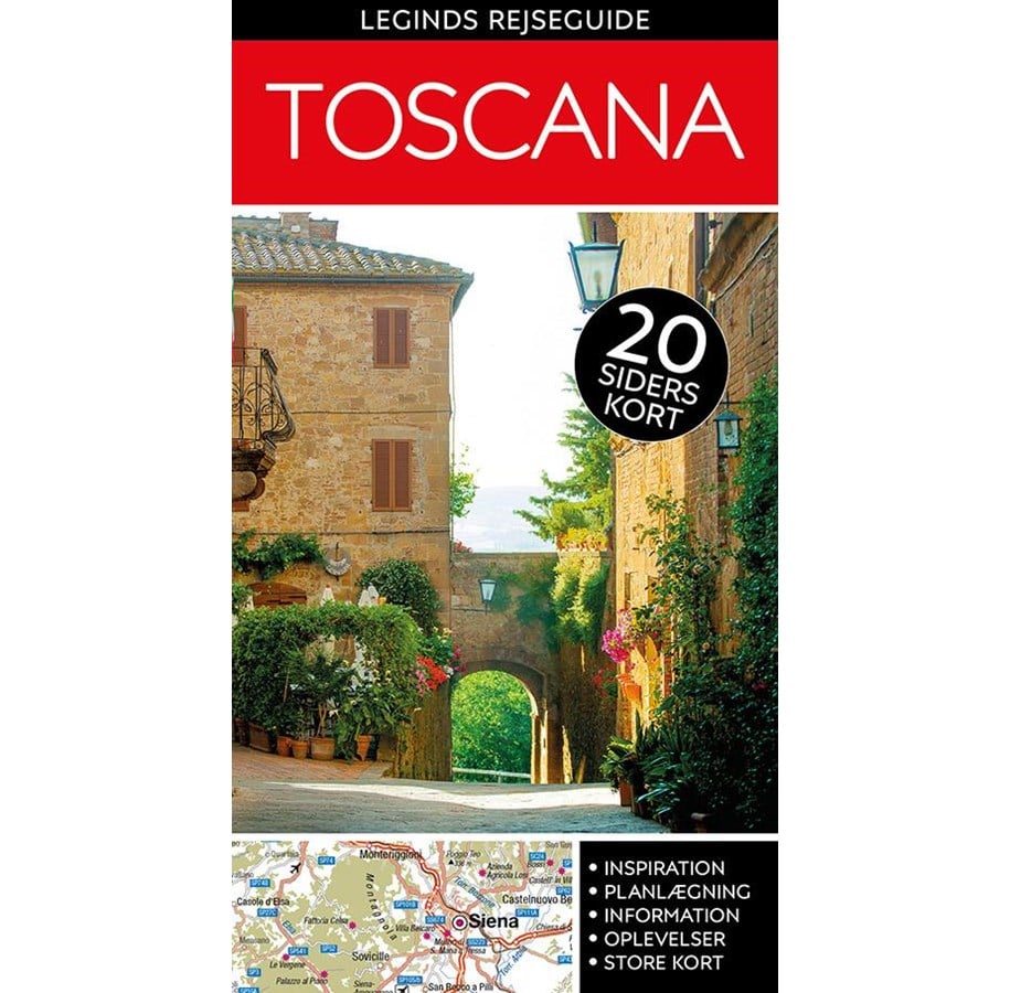 Rejsebøger - s rejseguide: Toscana - Rejsebog - Hardcover - 9788775370924