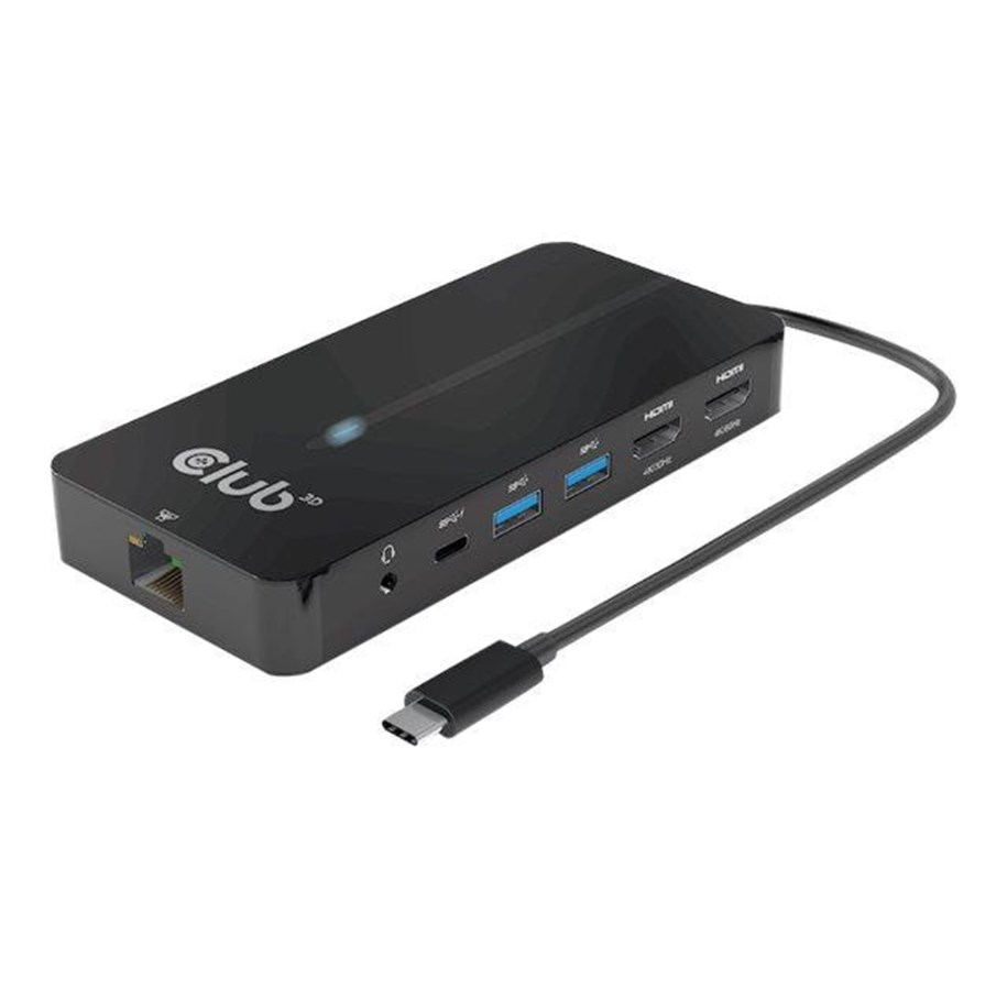 Club3D CSV-1581 Thunderbolt 4 Docking Station 11 In 1 – 8K30Hz, 96W, Doppio 4K60Hz, Per PC E Mac